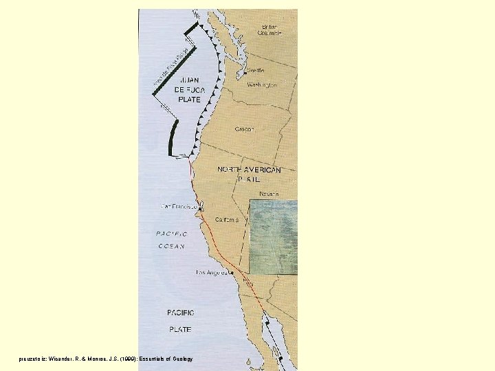 preuzeto iz: Wicander, R. & Monroe, J. S. (1999): Essentials of Geology 