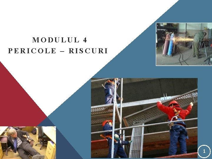 MODULUL 4 PERICOLE – RISCURI 1 