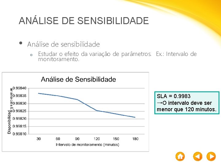 ANÁLISE DE SENSIBILIDADE • Análise de sensibilidade o Estudar o efeito da variação de