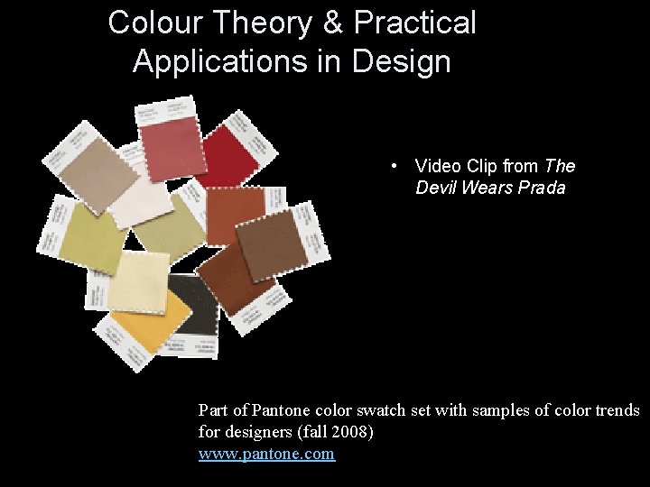 Colour Theory & Practical Applications in Design • Video Clip from The Devil Wears