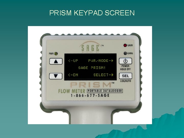 PRISM KEYPAD SCREEN 
