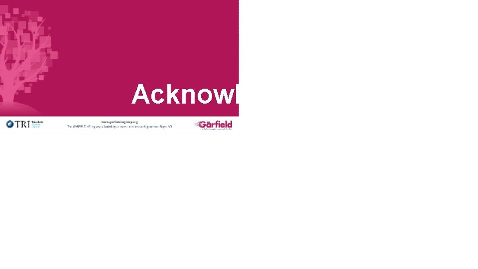 Acknowledgements 