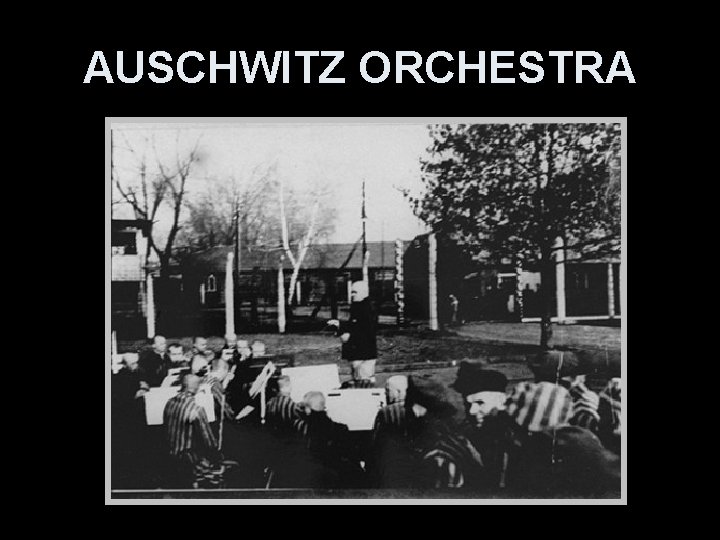AUSCHWITZ ORCHESTRA 