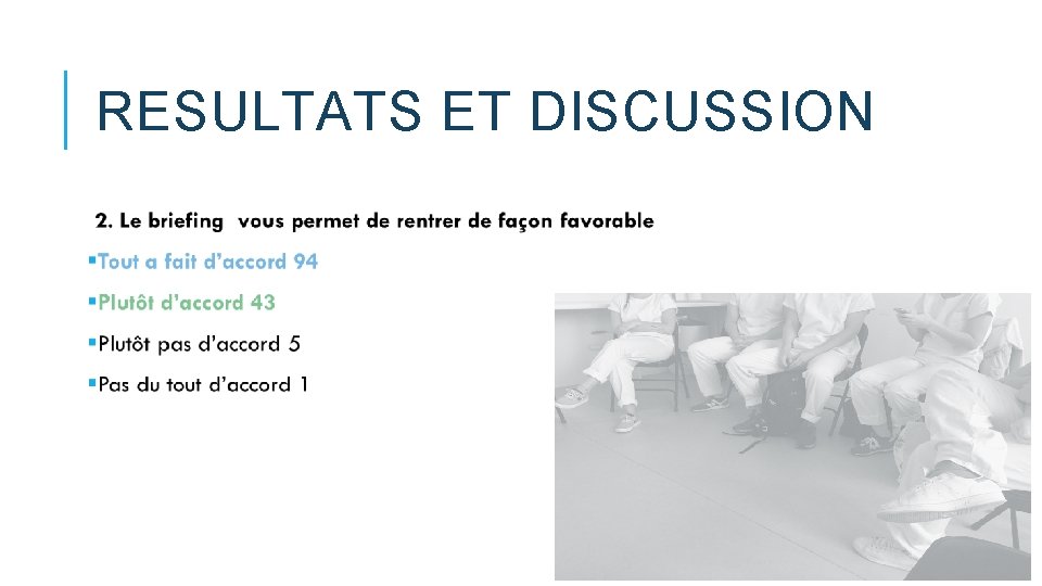 RESULTATS ET DISCUSSION RESULTATS ET DISCUSSION