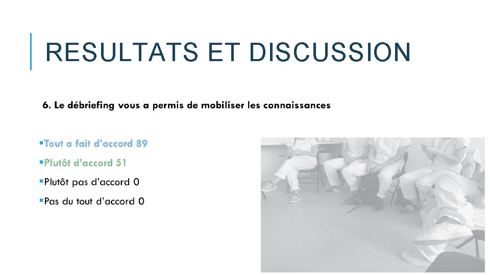 RESULTATS ET DISCUSSION RESULTATS ET DISCUSSION