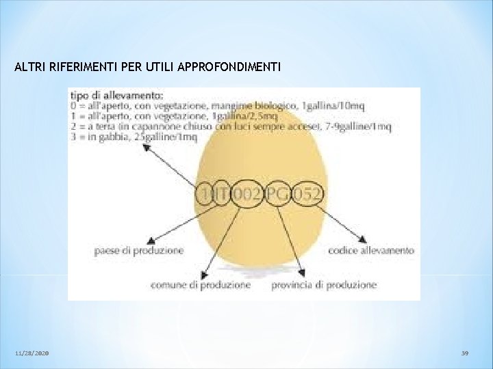 ALTRI RIFERIMENTI PER UTILI APPROFONDIMENTI 11/28/2020 39 ALTRI RIFERIMENTI PER UTILI APPROFONDIMENTI 11/28/2020 39
