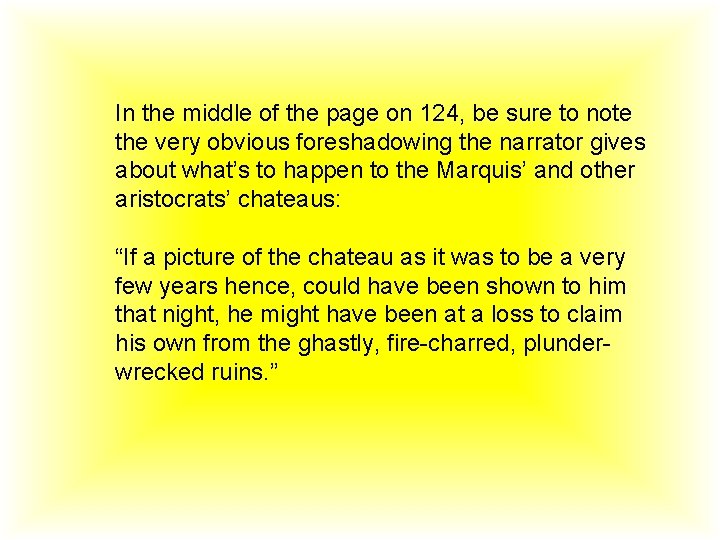 In the middle of the page on 124, be sure to note the very In the middle of the page on 124, be sure to note the very