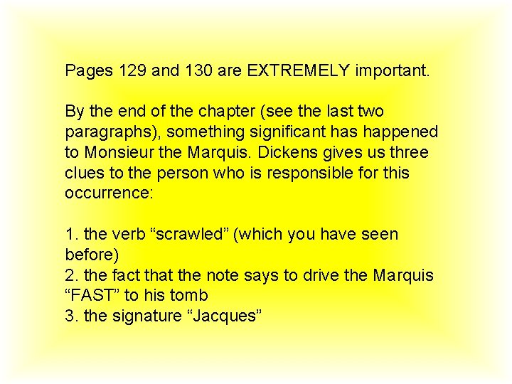 Pages 129 and 130 are EXTREMELY important. By the end of the chapter (see Pages 129 and 130 are EXTREMELY important. By the end of the chapter (see