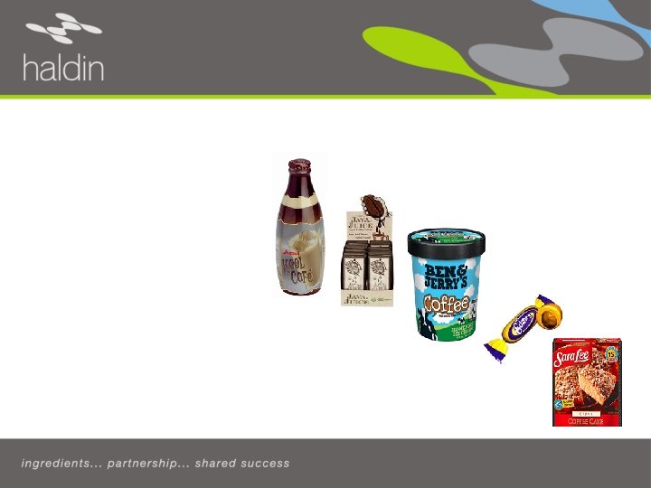 Applications From Ready to Drinks to instant liquid sachet. . From Dairies, Confectionaries, to