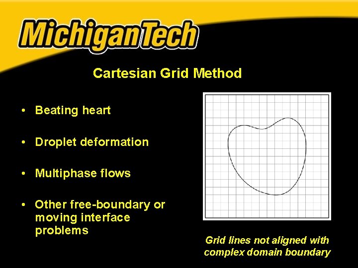 Cartesian Grid Method • Beating heart • Droplet deformation • Multiphase flows • Other Cartesian Grid Method • Beating heart • Droplet deformation • Multiphase flows • Other