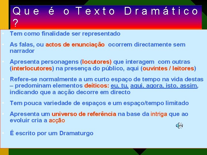 Q u e é o T e x t o D r a m Q u e é o T e x t o D r a m