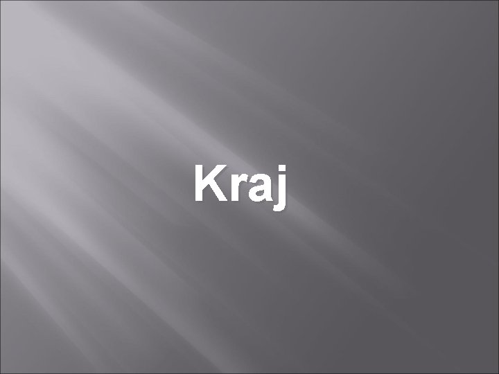 Kraj 