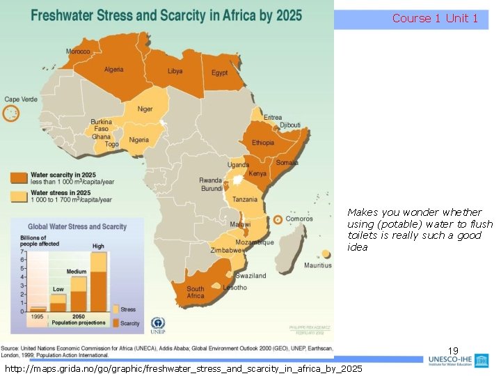 Course 1 Unit 1 Makes you wonder whether using (potable) water to flush toilets