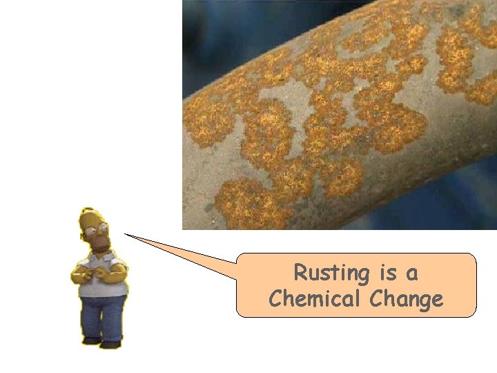 Rusting is a Chemical Change 