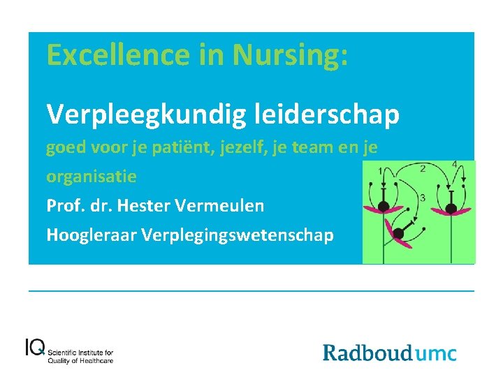 Excellence in Nursing: Verpleegkundig leiderschap goed voor je patiënt, jezelf, je team en je