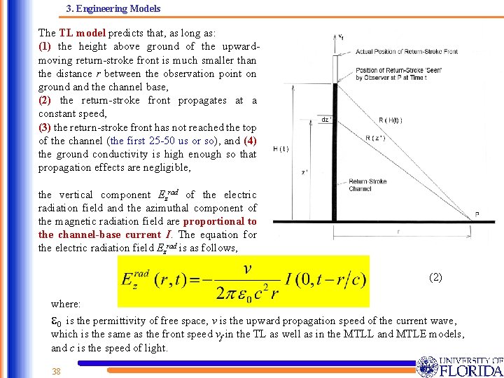3. Engineering Models The TL model predicts that, as long as: (1) the height