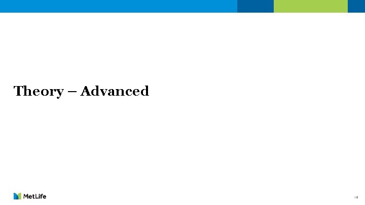 Theory – Advanced 16 