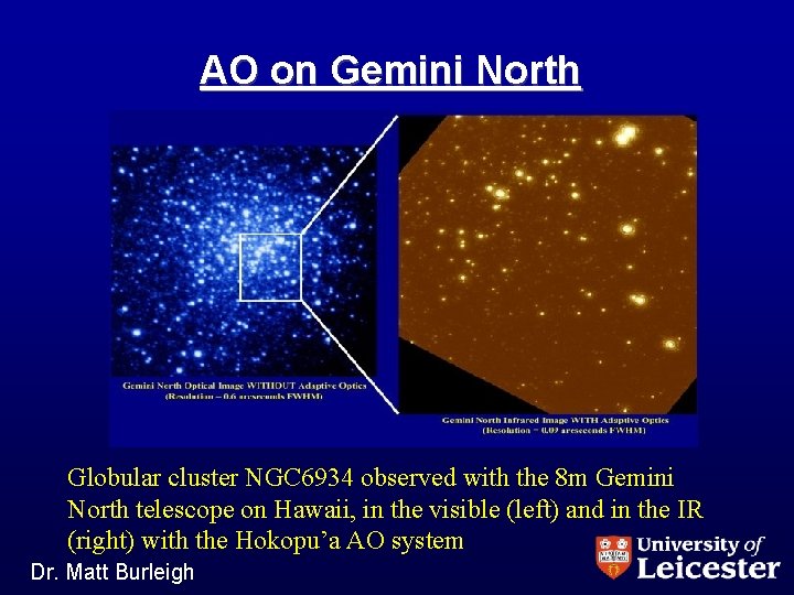 AO on Gemini North Globular cluster NGC 6934 observed with the 8 m Gemini