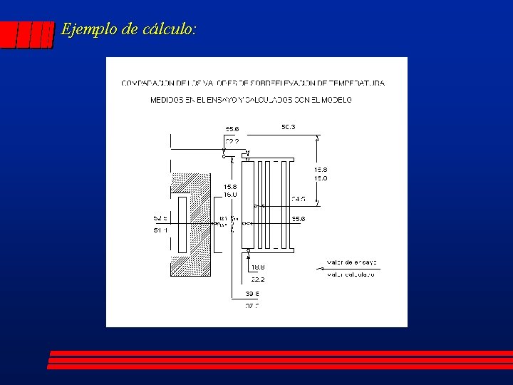 Ejemplo de cálculo: 