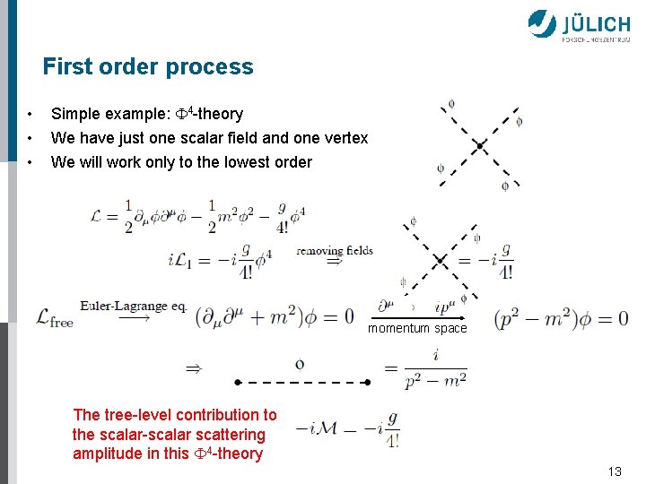 First order process • • • Simple example: F 4 -theory We have just First order process • • • Simple example: F 4 -theory We have just
