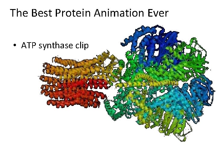 The Best Protein Animation Ever • ATP synthase clip 