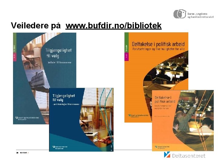 Veiledere på www. bufdir. no/bibliotek 29 BUFDIR / 