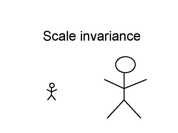 Scale invariance 