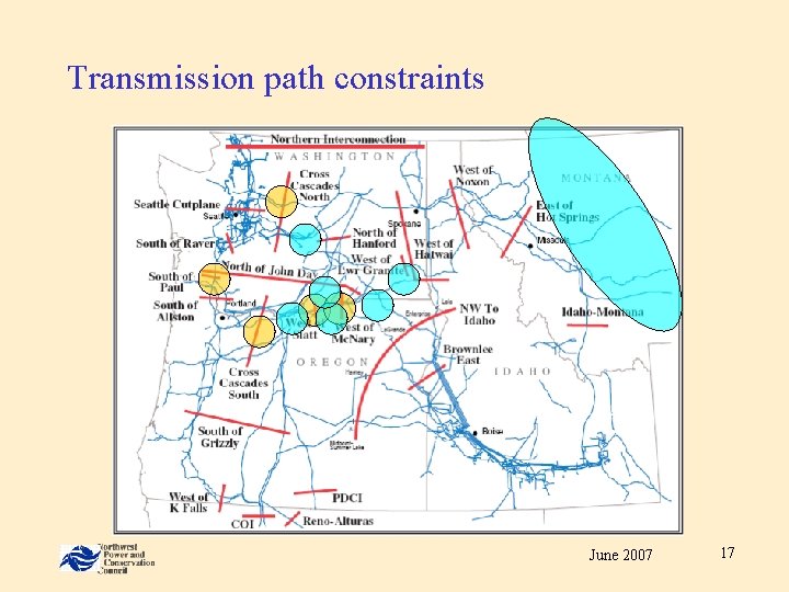 Transmission path constraints June 2007 17 