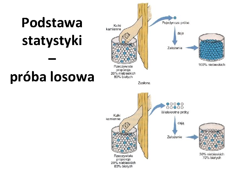 Podstawa statystyki – próba losowa 