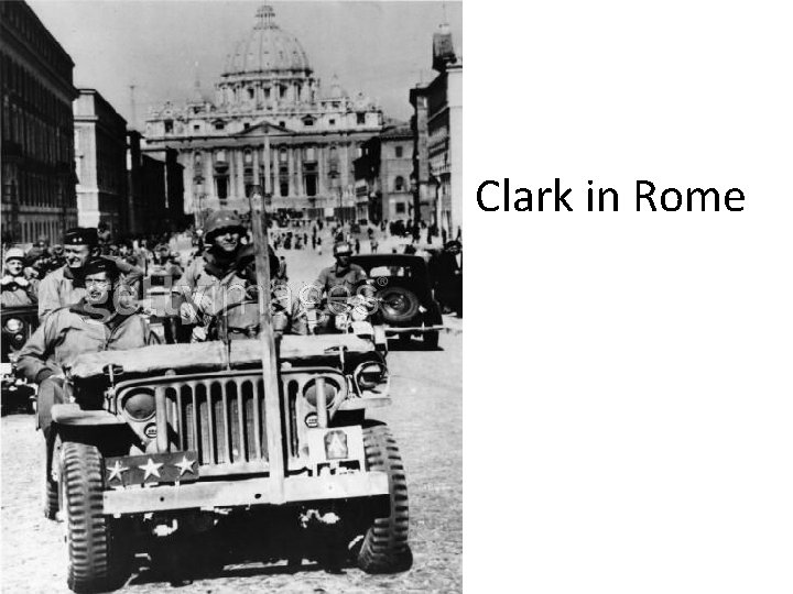 Clark in Rome 