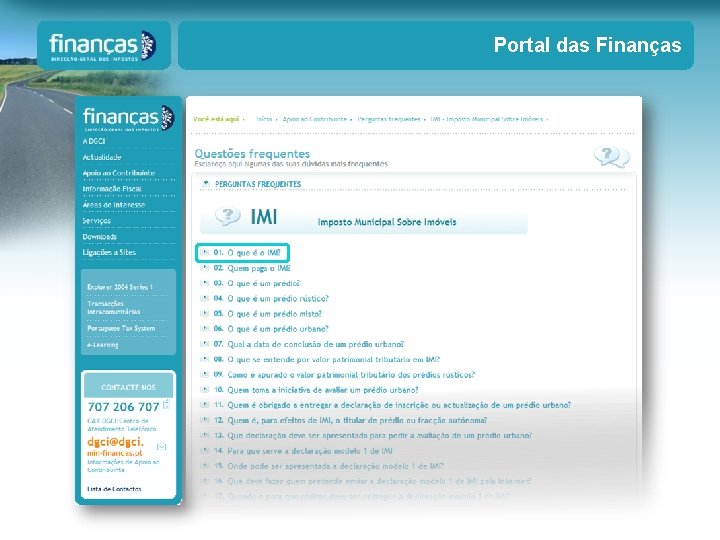 Portal das Finanças Portal das Finanças