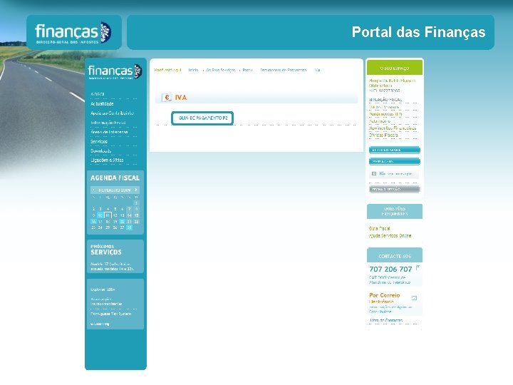 Portal das Finanças Portal das Finanças