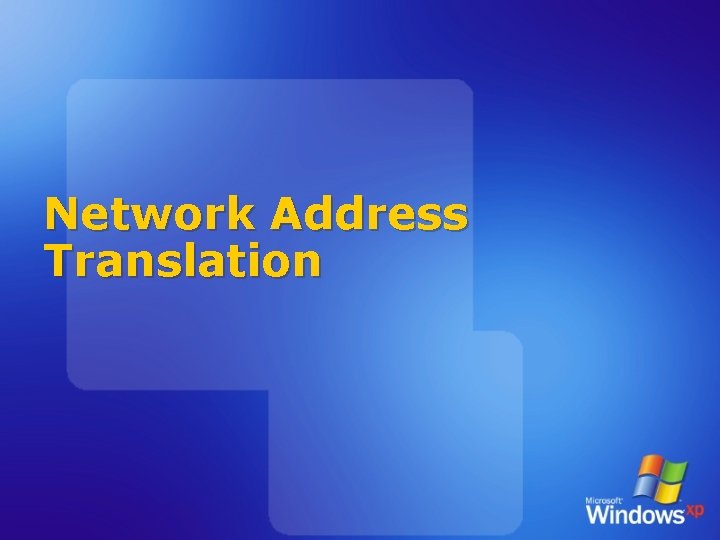 Network Address Translation 