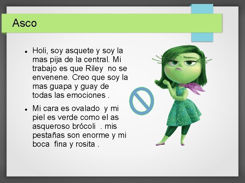 Asco Holi, soy asquete y soy la mas pija de la central. Mi trabajo