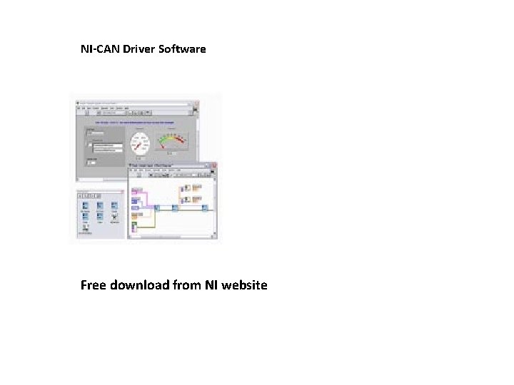 NI-CAN Driver Software Free download from NI website 