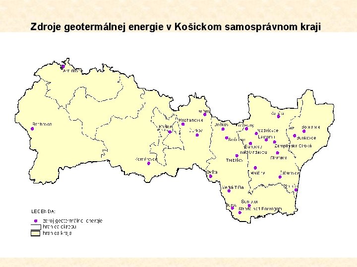 Zdroje geotermálnej energie v Košickom samosprávnom kraji 