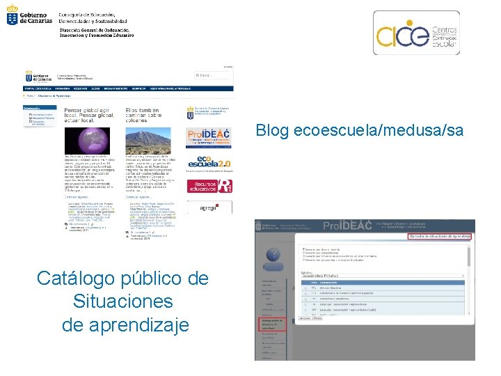 Blog ecoescuela/medusa/sa Catálogo público de Situaciones de aprendizaje 