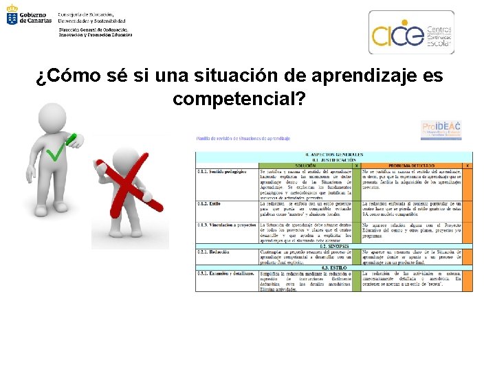 ¿Cómo sé si una situación de aprendizaje es competencial? 
