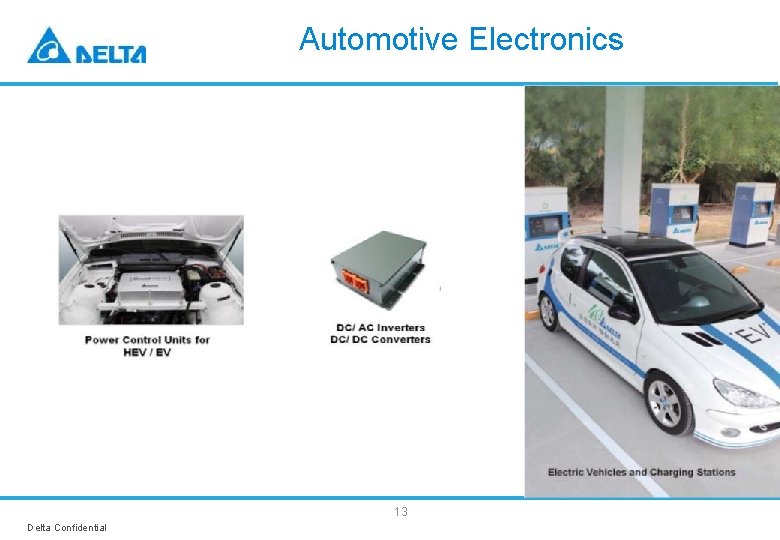Automotive Electronics 13 Delta Confidential 