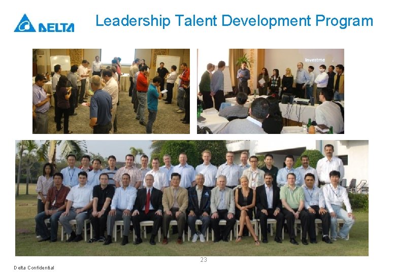 Leadership Talent Development Program 23 Delta Confidential 