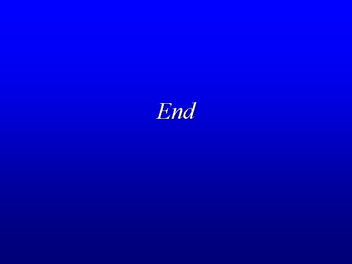 End 