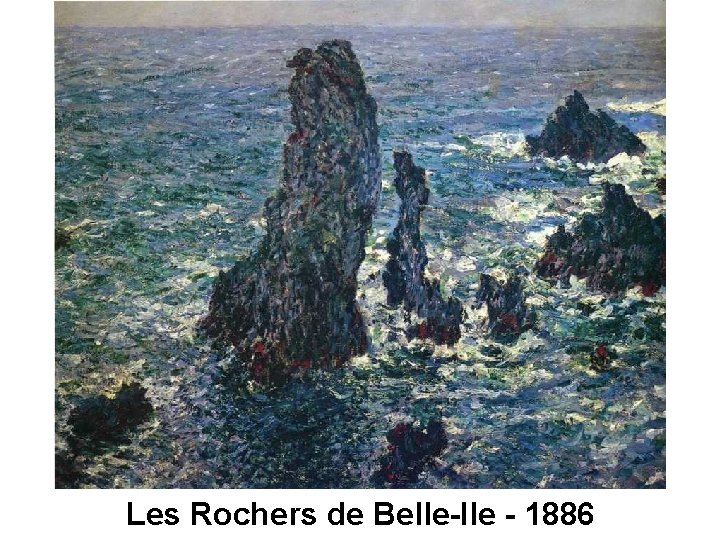 Les Rochers de Belle-Ile - 1886 