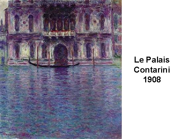 Le Palais Contarini 1908 