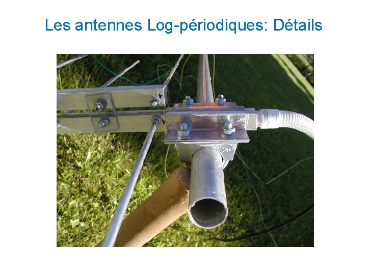 Les antennes Log-périodiques: Détails Les antennes Log-périodiques: Détails