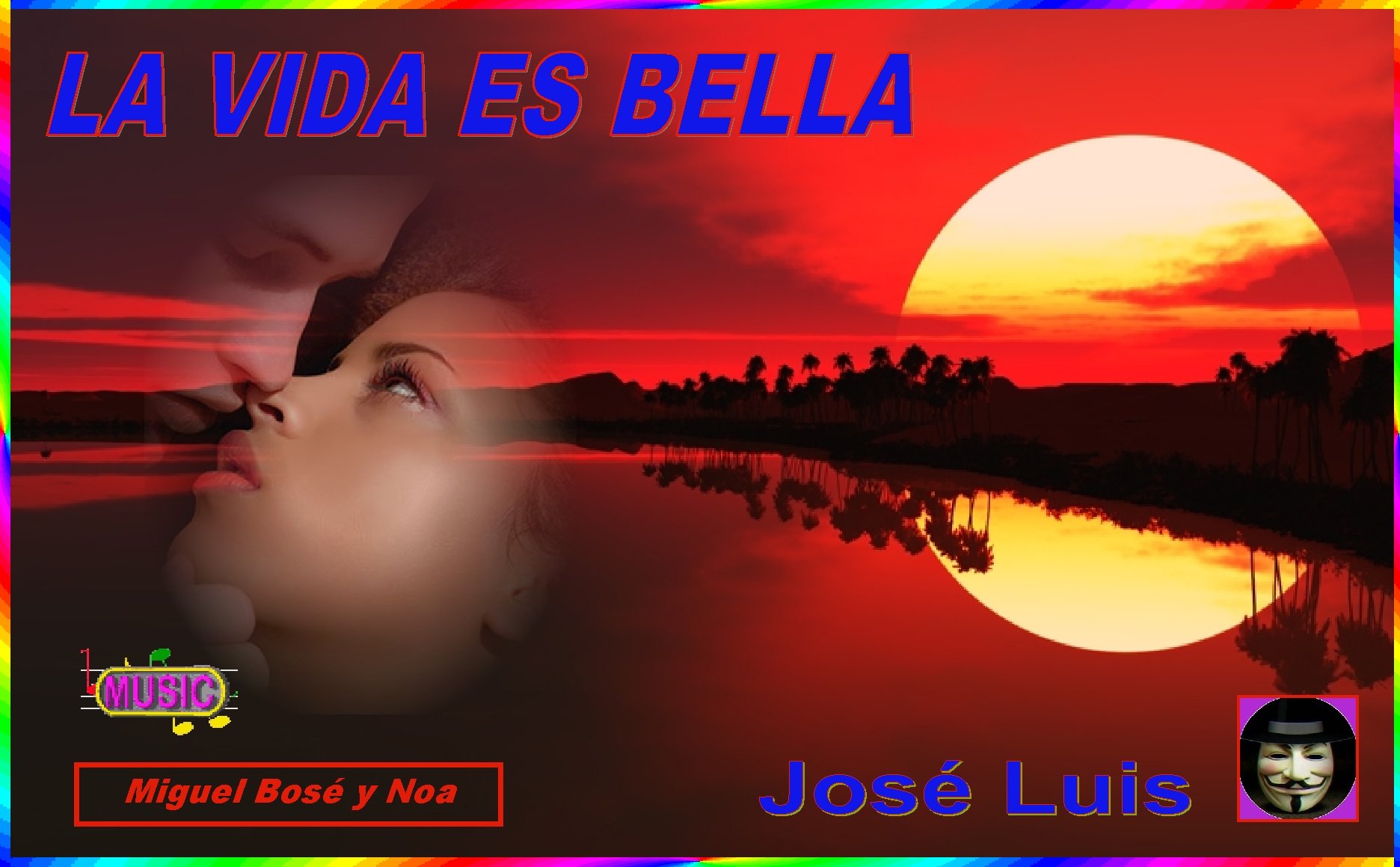 Miguel Bosé y Noa 