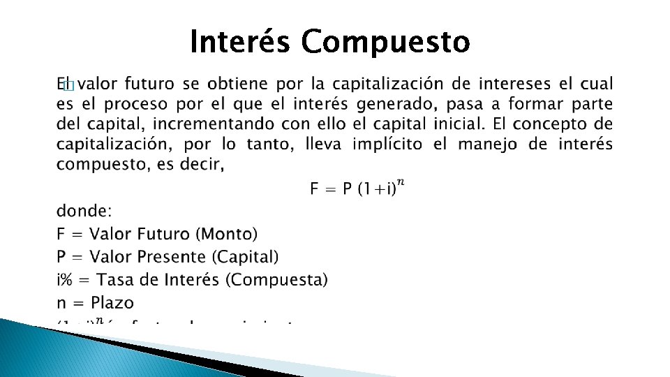 Interés Compuesto � 