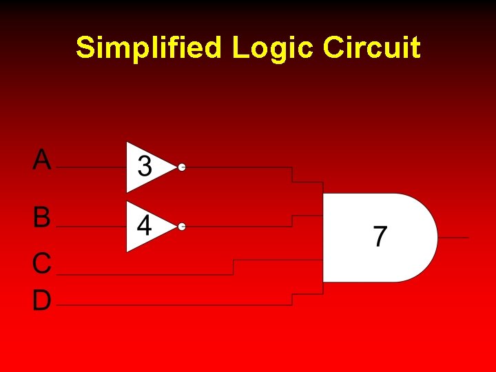 Simplified Logic Circuit 