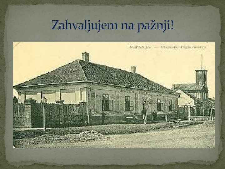Zahvaljujem na pažnji! 