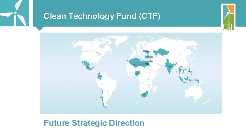Clean Technology Fund (CTF) Future Strategic Direction 