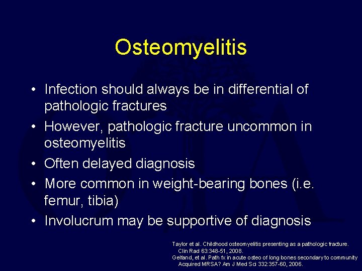 Pathologic Fractures In Children Joshua Klatt Md Original
